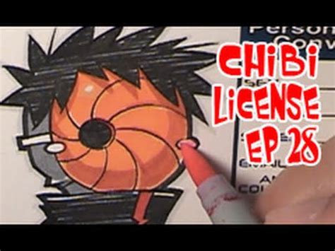 Drawing Chibi License - Tobi | Naruto - YouTube