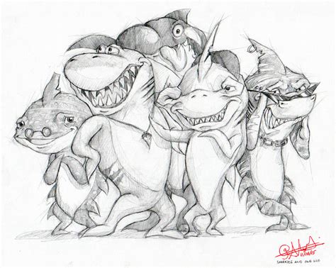 See more ideas about cartoon drawings, drawings, cartoon. 20+ Shark Drawings, Art Ideas, Sketches | Design Trends ...