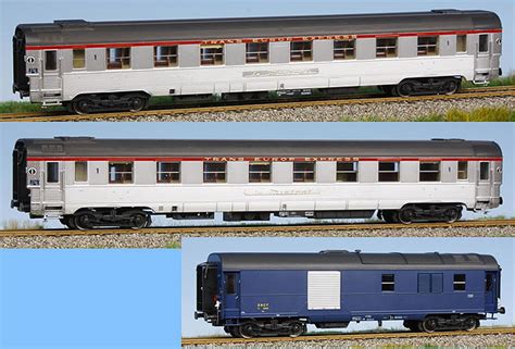 A 4 dtuxj tee 66 called mistral 69 coach with generator. LS Models Set of 3 Passenger cars Mistral 56 in TEE livery ...