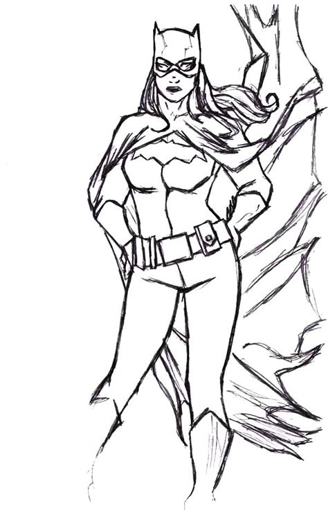 They could play games in the nursery like numbers match games and alphabet puzzles and batgirl coloring pages. Awesome Batgirl Coloring Pages | Best Place to Color