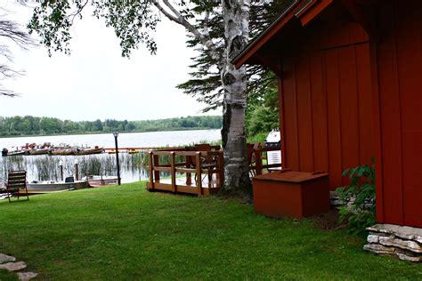 #offgrid #jimbaird #yukonjim baird adventurer: Cabin 2 Twin Cedars Resort Trout Lake MI Rear-lake view ...