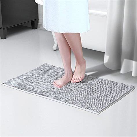 Dirty bathrooms cause odor, mold, bacteria, and grime. Lifewit 32"x20" Bath Mat Non Slip Microfiber Shaggy ...