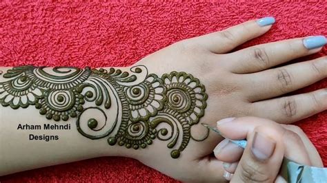 Influencer all new mehandi design's we provide you all new design's if you like our design's share with your all friend's youtu.be/7kbxofitjry. New Beautiful Arabic Mehndi Design || Easy Mehndi Design ...