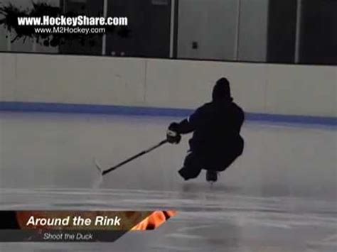 My favourite trick has to be shoot the duck!! Shoot the Duck - Hockey Power Skating Drill - YouTube