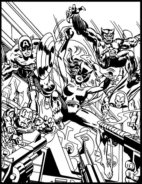 This coloring book and stickers set will provide many hours of fun with games, puzzles, mazes and coloring activities. Made in Marvel: Color Your Own #marvelcoloring | Marvel ...