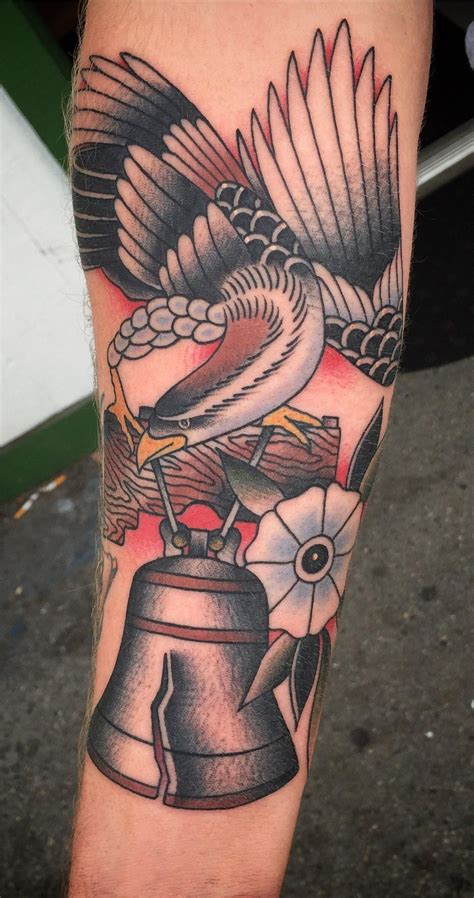 We are a tried and true traditional tattoo shop. Eagle tattoo done by @jdtattoo Austin, TX | Eagle tattoo ...