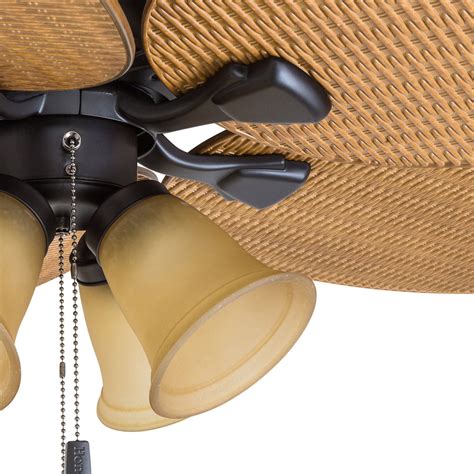 If you are weary of the conventional, long trapezoidal blades, this distinct ceiling fan. Honeywell Palm Valley Ceiling Fan, Bronze Finish, 52 Inch ...