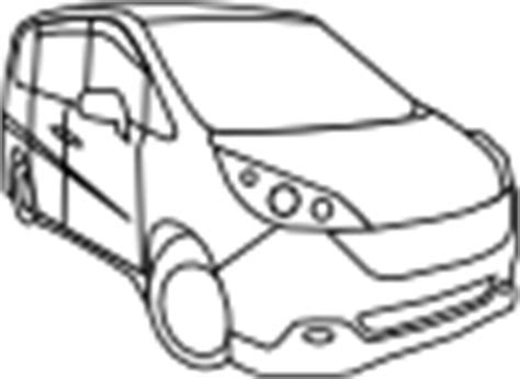 Tested for use with the silhouette. Honda Step Wagon clip art (109363) Free SVG Download / 4 ...