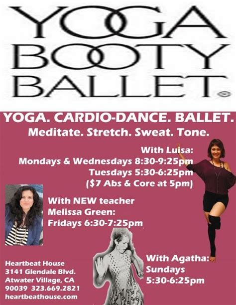 My review of the yoga booty ballet workout program from beachbody. Homepage - Heartbeat House | Dance cardio, In a heartbeat ...