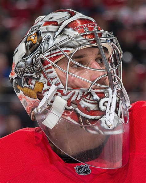 What he has proven of. I Love Goalies!: Petr Mrazek 2015-16 Mask