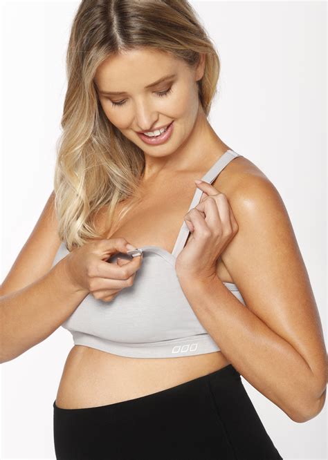 Unlike regular bras, nursing sports bras are made to offer support with practicality and comfort. LJ Nursing Bra