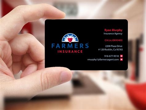 Access your insurance cards whenever you need them by easily downloading or printing them. Masculine, Bold, Insurance Business Card Design for a ...