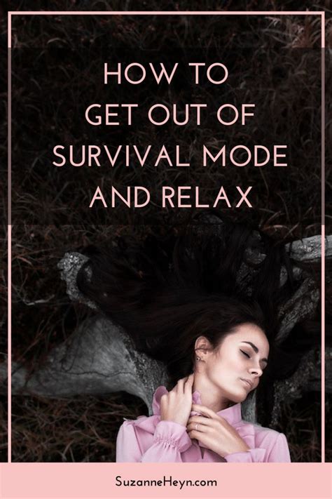 Relax with suzanne / hypnotherapy anxiety youtub. How to get out of survival mode and relax | Survival mode ...