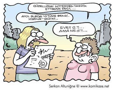 Karakalem ile turist ömer çizimi ve renklendirme çalışması. Komik Karikatürler: Noterden Tasdikli Güzel Karikatürü