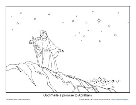 Click the download button to view the full image of abraham gods promise coloring pages. Abraham Coloring Page Printable - God Made a Promise to ...