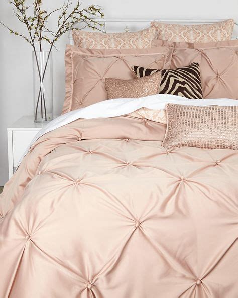 Maybe you would like to learn more about one of these? VINCE CAMUTO Rose Gold Queen Comforter Set | Rose gold bedroom, Bedroom decor, Gold bedroom