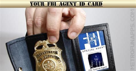 Law enforcement agencies in fingerprinting applicants for. Profil FB: Real Fbi Special Agent Id Card