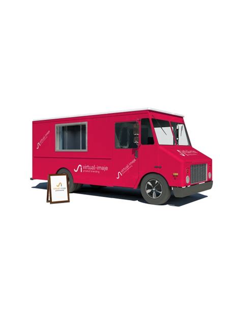 Food truck mockup for the presentation of your next street food project in a photorealistic look. Food Truck mockup, designer food truck mockup, food ...