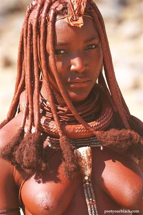 Great closeups and amazing tropical location. African girl himba tribe women - Upicsz.com