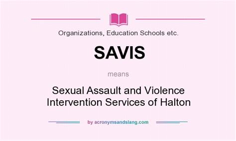 How do i report child sexual abuse? What does SAVIS mean? - Definition of SAVIS - SAVIS stands ...