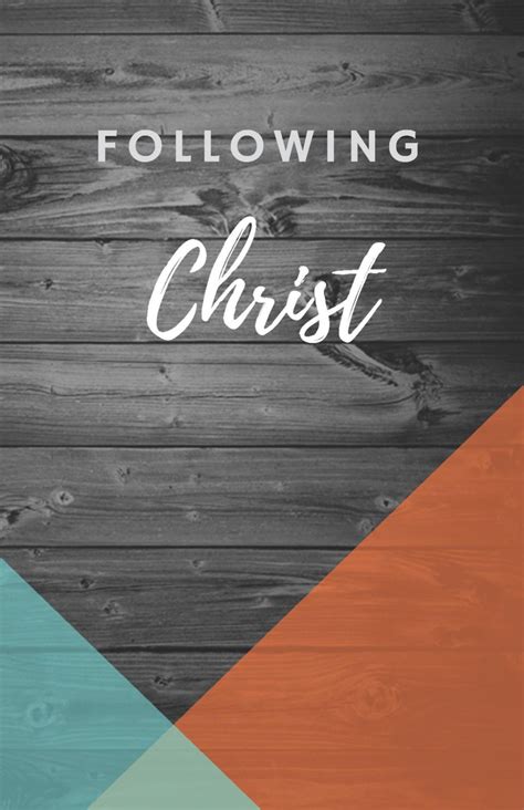 Following Christ : simplebooklet.com