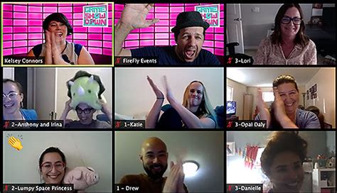 Virtual events › the 40 greatest games to play on zoom. Virtual Game Show - Orange County & Los Angeles Team Building