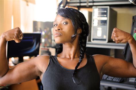 Biceps legs porno, domination gym for free! I want to be the Next Black Female Superhero