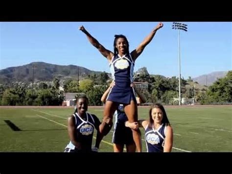 Stunt stand for cheer flyers. How to Do a Double-Based Thigh Stand | Cheerleading - YouTube