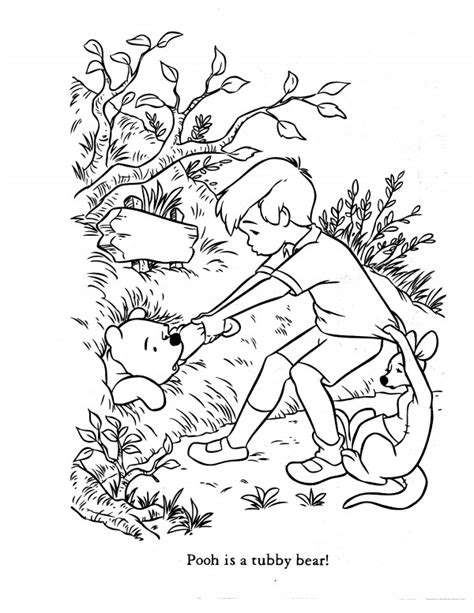 I love the excitement that my child shows when we are on our way to kidville. Christopher Robin Coloring Pages | Most Pooh