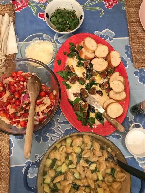 The hens cook in 25 minutes, so you can go from grocery bag to dinner is served in about 45 minutes. How I Spent $60 On a Summer Dinner Party for 5 People ...