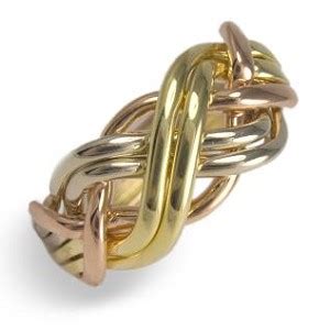 Makes the perfect gift anytime. 6B Ladies' Puzzle Ring - Gold, Silver or Platinum - Ships ...