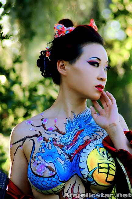 Grosir japanese tattoo sleeve designs gallery buy low price. Yaya Han in Yakuza Bodypaint by Nick Wolfe (Photography by ...