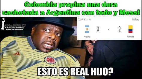 De colombia) el clásico del mar del plata en la segunda jornada de la copa américa 2021. ARGENTINA VS COLOMBIA 0-2 MESSI PIERDE SU PRIMER PARTIDO ...