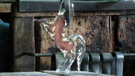 Maybe you would like to learn more about one of these? Murano glass horse being made - YouTube