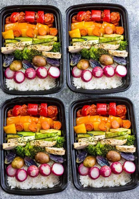 Healthy Chicken Meal Prep Recipes and Ideas