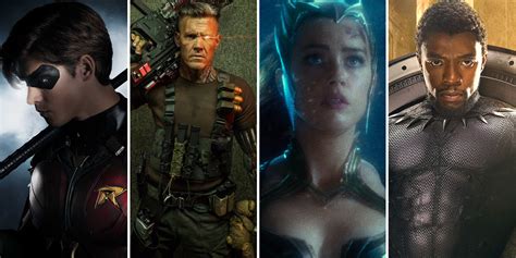 2018 ( more 2018 movies) mpaa rating: Superheroes Coming To Your Screen in 2018 | CBR