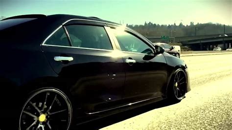 All versions of the 2015 toyota camry sport new led running lights plus strong character creases on the side panels. VIP Toyota Camry - Golden Gardens Meet 2015 - YouTube