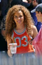 Although they filmed the movie recently, it's as if they waited their entire lives for their individual roles. LESLIE GRACE on the Set of In the Heights in New York 06 ...