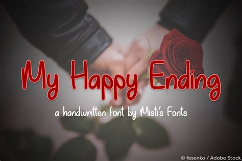 Isekai surely a happy ending content. My Happy Ending Font | Misti's Fonts | FontSpace