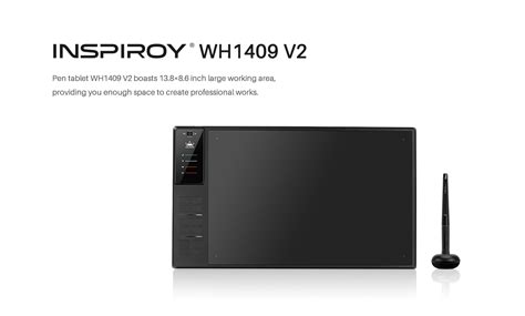 Pen display is a popular series of huion. Huion Inspiroy WH1409 V2 Drawing Tablet price in BD