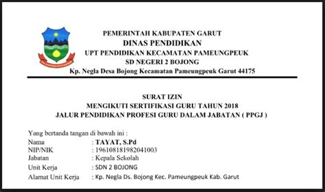 Contoh Surat Tugas Dari Yayasan Untuk Kepala Sekolah Doc ...