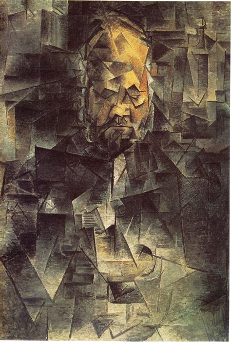 The painting caused much turmoil in the. Pablo Picasso - Portrait of Ambroise Vollard 1910 ...