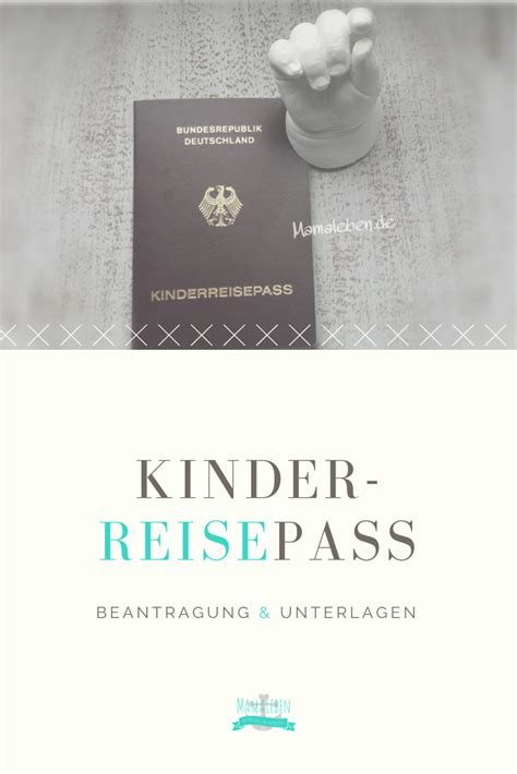 Ab wann braucht ihr einen kinderpass? Kinderpass - ab wann, wie und weshalb - Mamaleben | Kinder ...