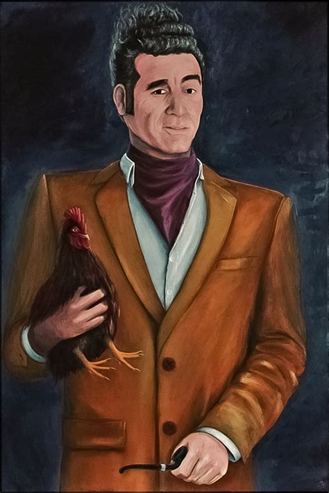 This is such an amazing portrait, his expression is great. Kosmo Kramer Painting at PaintingValley.com | Explore ...