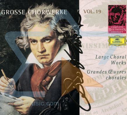 Ludwig van Beethoven: Large Choral Works Vol. 19 - Israel ...
