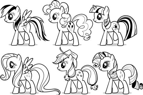 My little pony coloring pages friendship is magic luna. Mewarnai Gambar My Little Pony | Mewarnai cerita terbaru ...