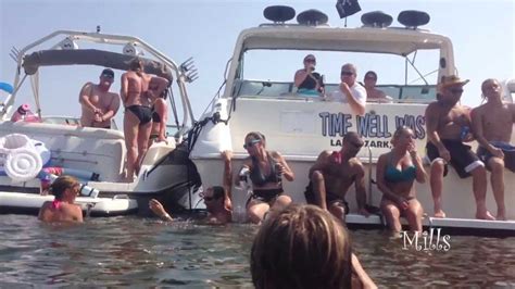 Visitors included movie stars and u.s. Slip Off of a Boat in Party Cove and Spill Beer - YouTube