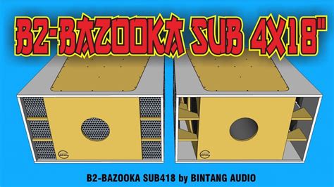 Check spelling or type a new query. SKEMA BOX SUBWOOFER 4X18" B2-BAZOOKA 418 - YouTube