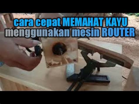 Cara menggunakan ketam kayu listrik. Cara cepat memahat kayu menggunakan mesin router - YouTube