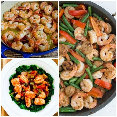 5 super healthy shrimp recipes. Low-Carb Shrimp Dinner Recipes | Dinner recipes, Shrimp ...